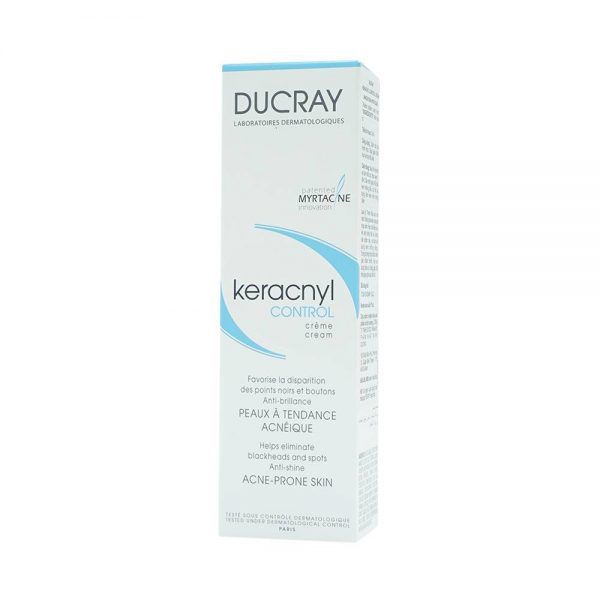 Kem Trị Mụn Đầu Đen Ducray Keracnyl Control Cream 30Ml