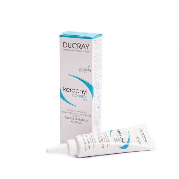 Kem Trị Mụn Đầu Đen Ducray Keracnyl Control Cream 30Ml
