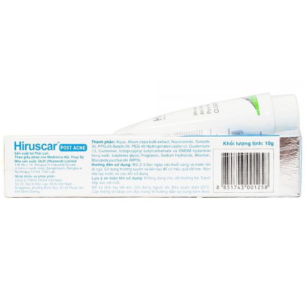 Hiruscar Post Acne 10G