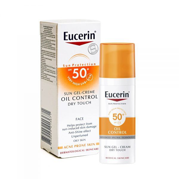 Kem Chống Nắng Kiểm Soát Nhờn Eucerin Sun Protection Spf50+ Oil Control Sun Gel - Cream 50Ml