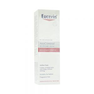 Kem Dưỡng Da Giảm Ngứa, Đỏ Da Eucerin Atocontrol Acute Care Cream 40Ml