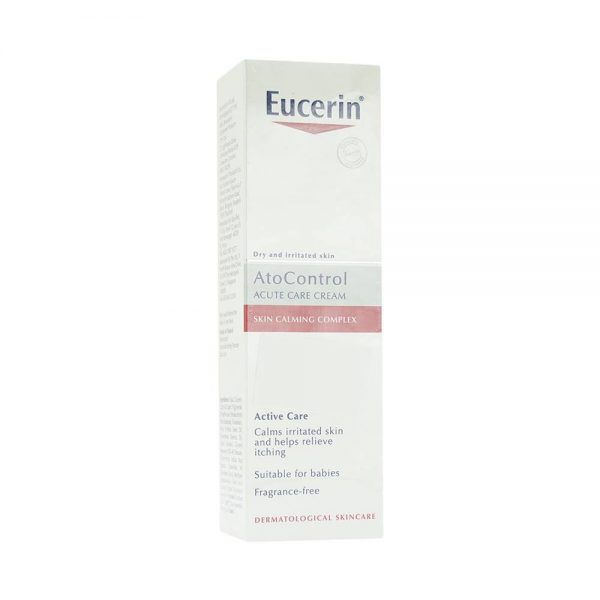 Kem Dưỡng Da Giảm Ngứa, Đỏ Da Eucerin Atocontrol Acute Care Cream 40Ml
