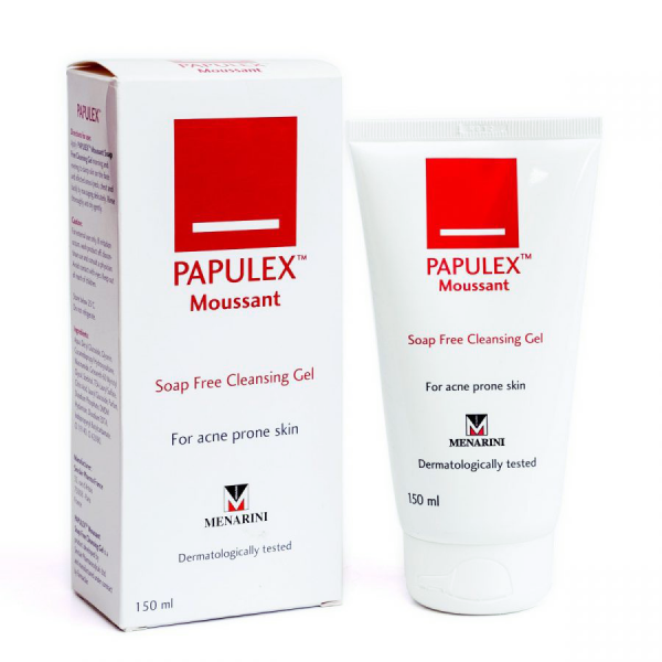 Sữa Rửa Mặt Papulex Moussant Soap Free Cleansing Gel 150Ml