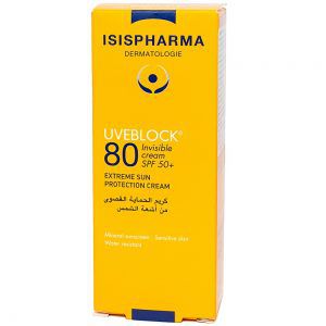 Kem Chống Nắng Có Màu Cho Da Nhạy Cảm Isis Pharma Uveblock 80 Tinted Cream Spf 50+ 40Ml