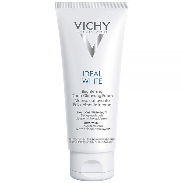 Sữa Rửa Mặt Tạo Bọt Trắng Da Vichy Ideal White Brightening Deep Cleansing Foam 100Ml