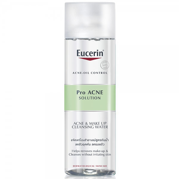 Nước Tẩy Trang Eucerin Proacne Solution Acne & Make-Up Cleansing Water 200Ml