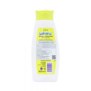 Crevil Kidcare Shampoo And Showergel Jungle Dream 300Ml - Dầu Tắm Gội Trẻ Em 2In1
