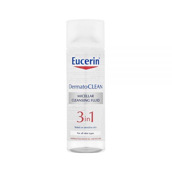 Nước Tẩy Trang Eucerin Dermatoclean Micellar Cleansing Fluid 3In1 200Ml