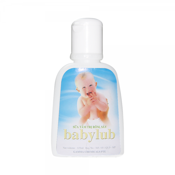 Sữa Tắm Dưỡng Da Trẻ Em Trị Rôm Sẩy Babylub Gamma 125Ml