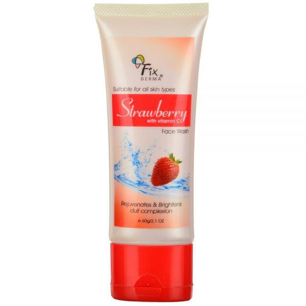 Fixderma Strawberry Face Wash 60G - Sữa Rửa Mặt