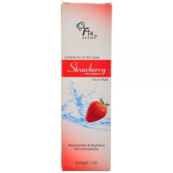 Fixderma Strawberry Face Wash 60G - Sữa Rửa Mặt