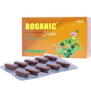 Thuốc giải độc gan Boganic Forte 50 viên nang