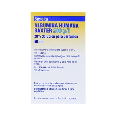 00014926 Human Albumin Baxter 200gl 20 50ml 8450 5b0c Large 2e421fae2f