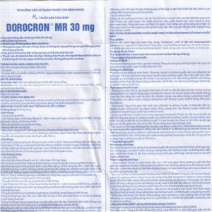 00018860 Dorocron Mr 30mg Domesco 2x30 6619 6078 Large 3703e318f8