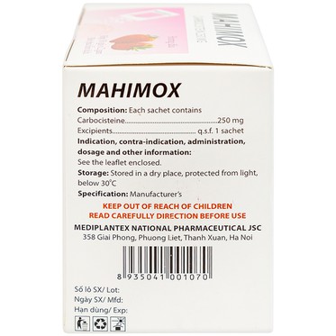 00021535 Mahimox 250mg Mediplantex 30 Goi X 2g 7514 60c1 Large D1022ad6c8