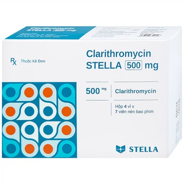 00001911 Thuoc Clarithromycin Stada 500mg Stella Dieu Tri Nhieu Benh Nhiem Trung Do Vi Khuan 28 Vien 9319 63aa Large 6804a2ebed 1