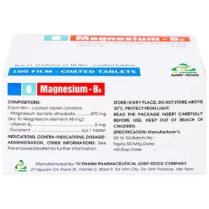 00021300 Magnesium B6 470mg Tvpharm 10x10 1752 62a7 Large C1674abb8f