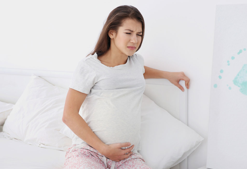 Đầy bụng xì hơi khi mang thai có sao không? 1