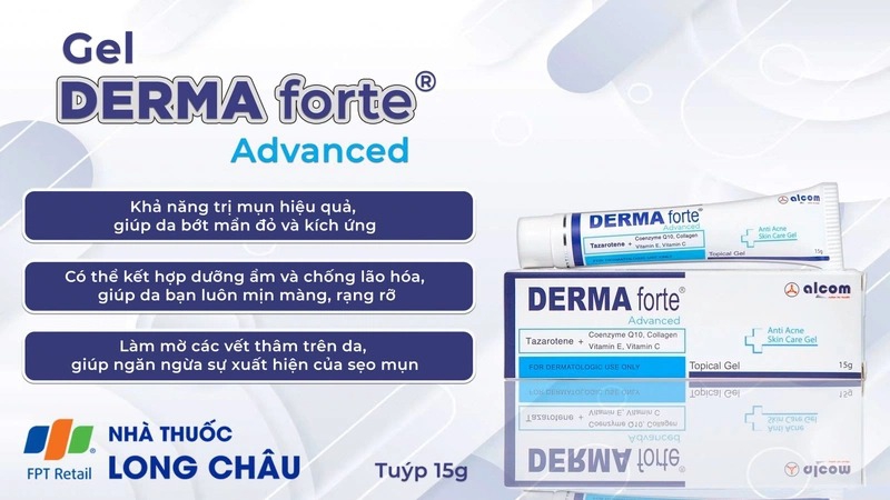 Kết hợp Azaduo và Derma Forte: Những lưu ý khi sử dụng thuốc trị mụn 1